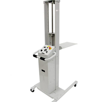 Valley Craft Universal Lift & Stacker, Aluminum Base Unit - Semi-Powered, Powered Lift/Manual Drive, 81